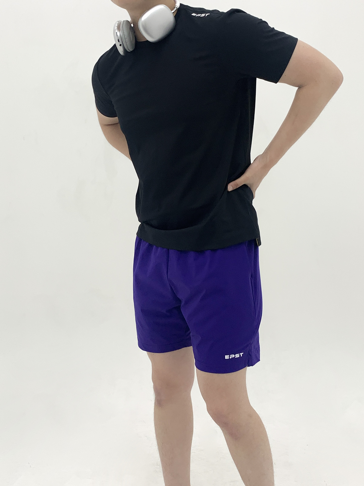에어링 맨즈 스탠다드 어깨 로고 숏슬리브