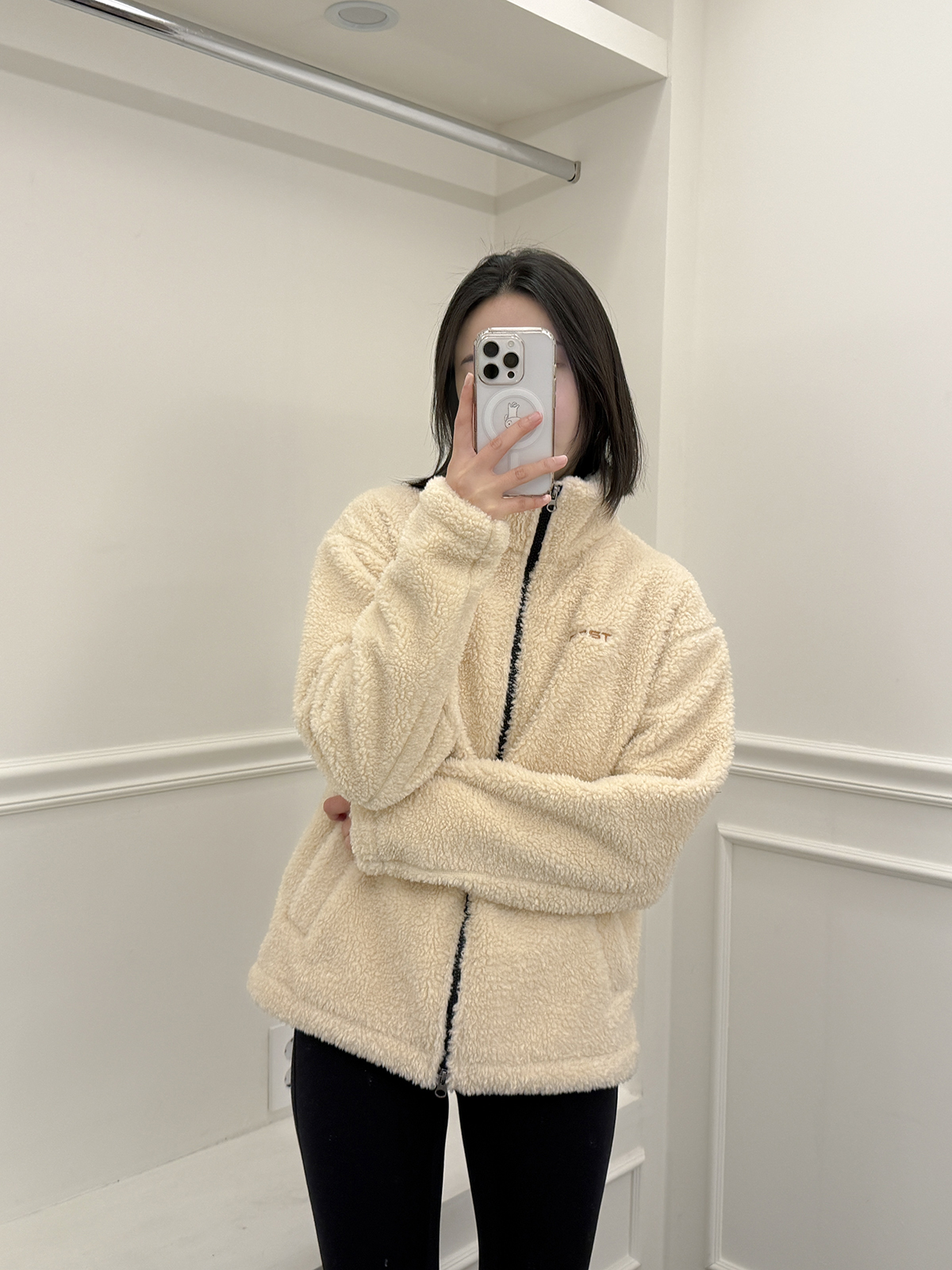 쉐르파 우먼즈 하이넥 집업