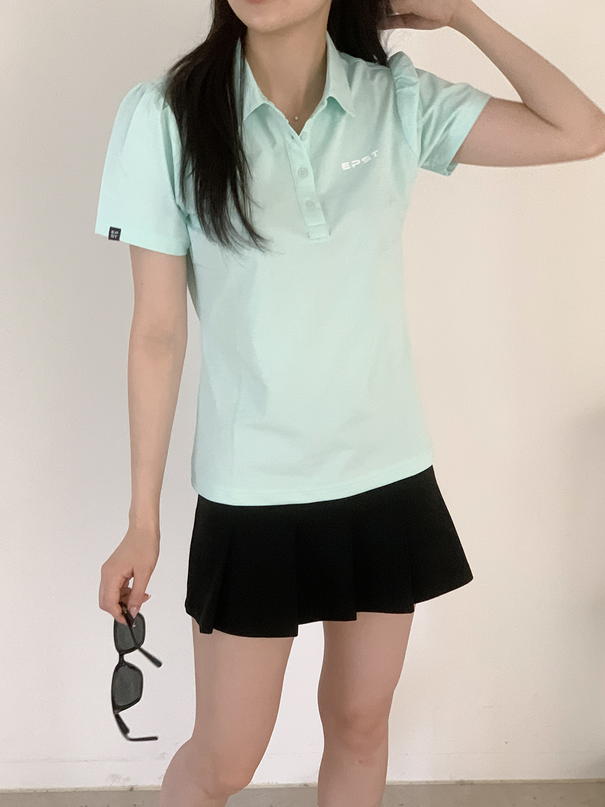 에어링 벌룬 슬림핏 폴로 숏슬리브